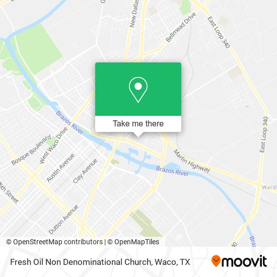 Mapa de Fresh Oil Non Denominational Church