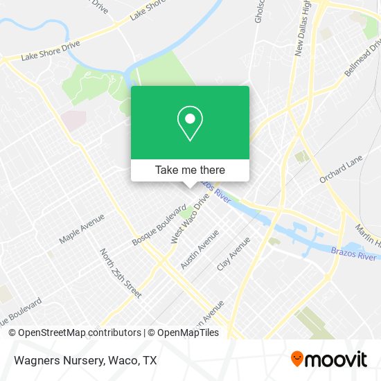 Wagners Nursery map