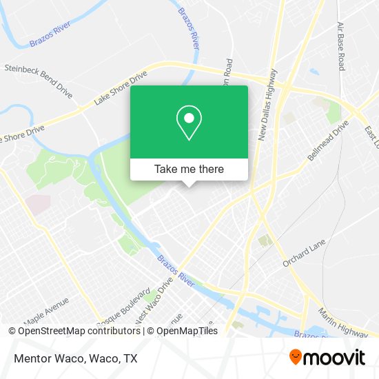 Mapa de Mentor Waco