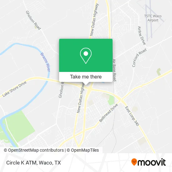 Circle K ATM map