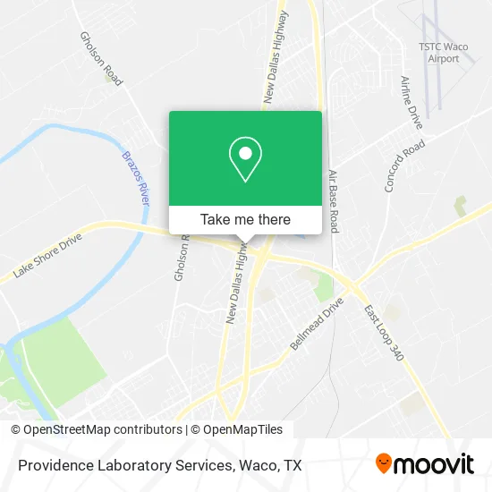 Providence Laboratory Services map