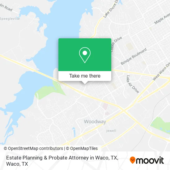 Estate Planning & Probate Attorney in Waco, TX map