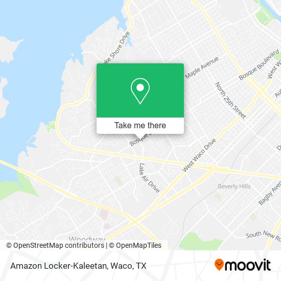 Amazon Locker-Kaleetan map