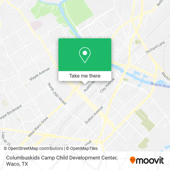 Columbuskids Camp Child Development Center map