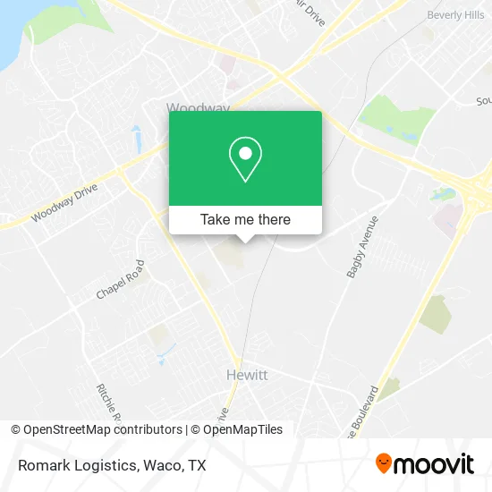 Mapa de Romark Logistics