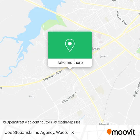 Joe Stepanski Ins Agency map
