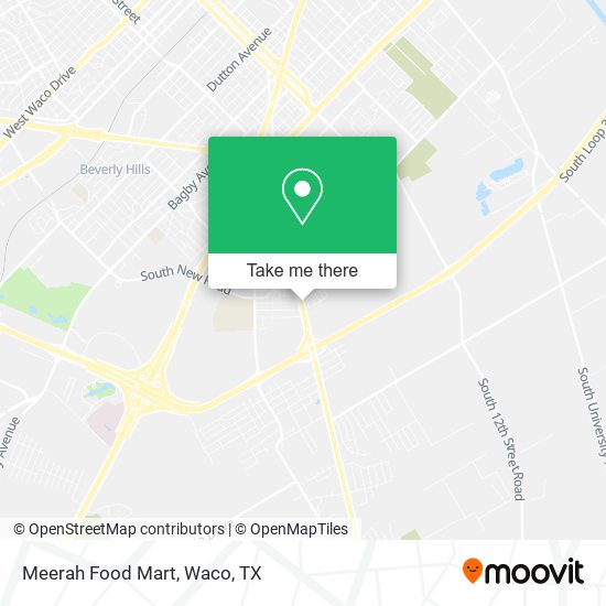 Mapa de Meerah Food Mart