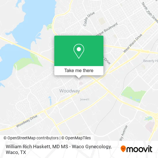 Mapa de William Rich Haskett, MD MS - Waco Gynecology