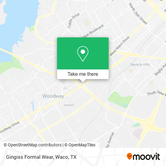 Gingiss Formal Wear map
