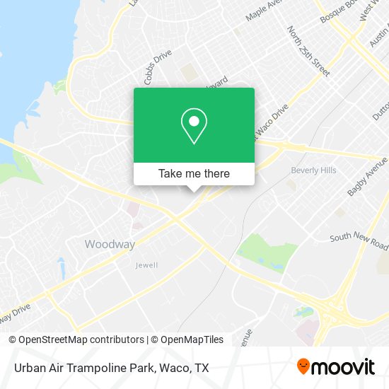 Urban Air Trampoline Park map