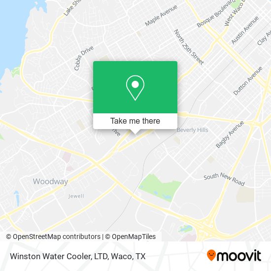 Mapa de Winston Water Cooler, LTD