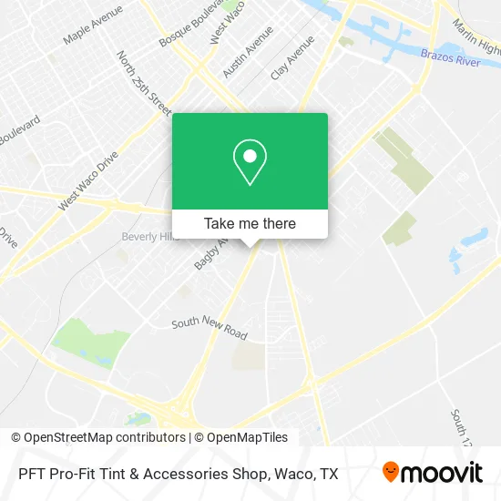 PFT Pro-Fit Tint & Accessories Shop map