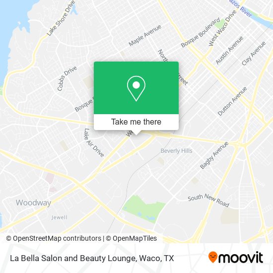 La Bella Salon and Beauty Lounge map