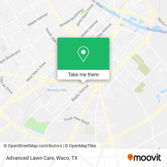 Advanced Lawn Care map