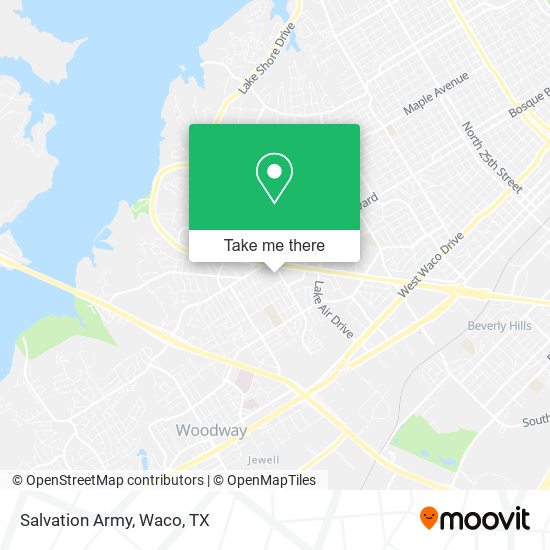 Mapa de Salvation Army