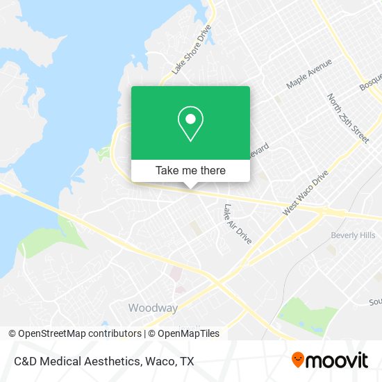 C&D Medical Aesthetics map