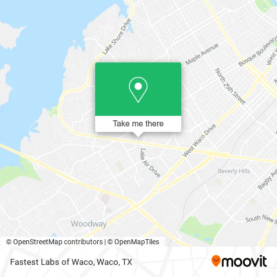 Fastest Labs of Waco map