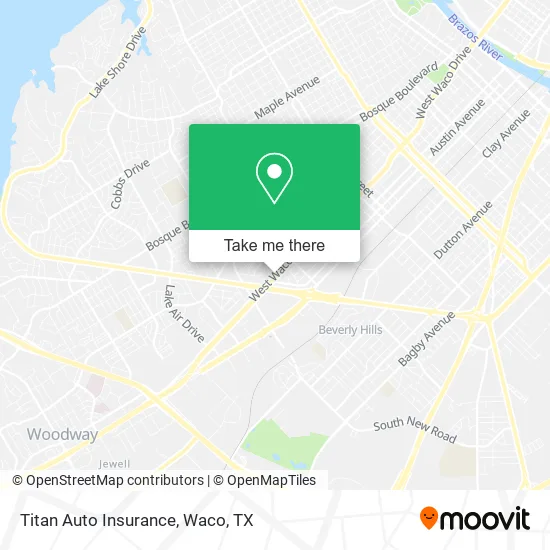 Titan Auto Insurance map