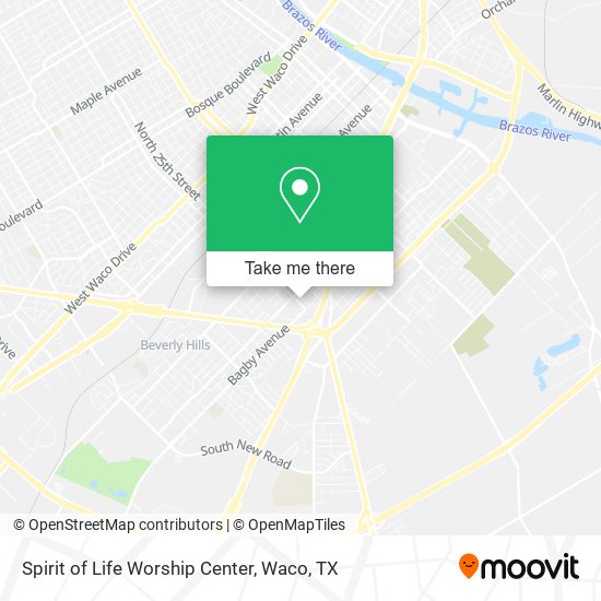 Spirit of Life Worship Center map