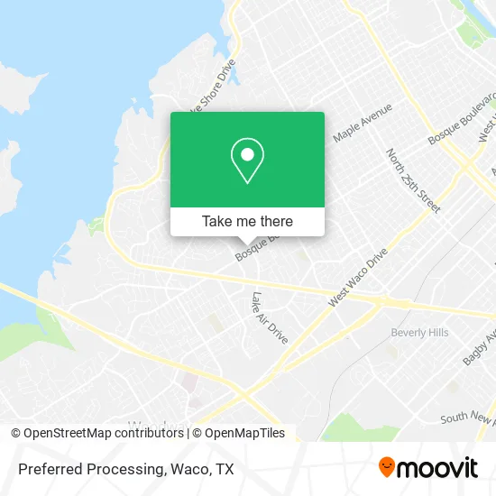 Preferred Processing map