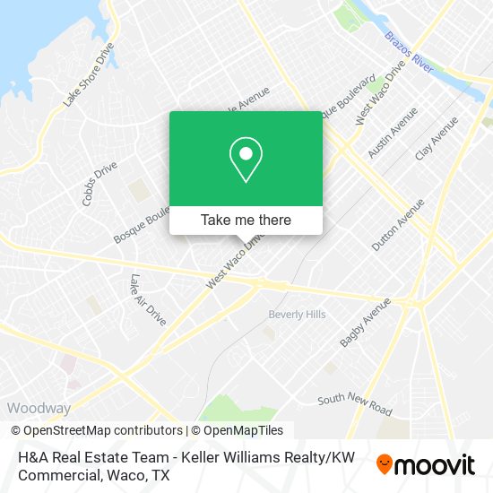 Mapa de H&A Real Estate Team - Keller Williams Realty / KW Commercial