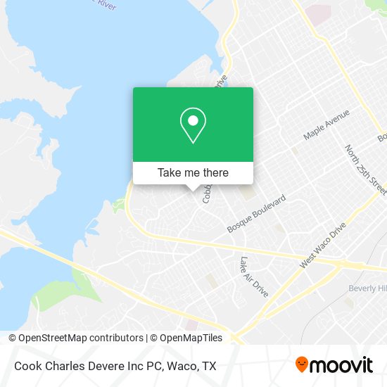 Cook Charles Devere Inc PC map