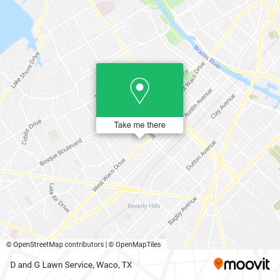 D and G Lawn Service map