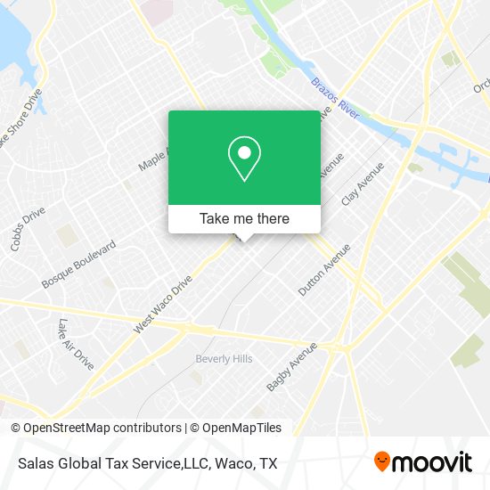Salas Global Tax Service,LLC map