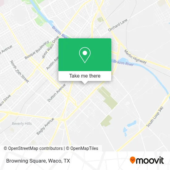 Browning Square map
