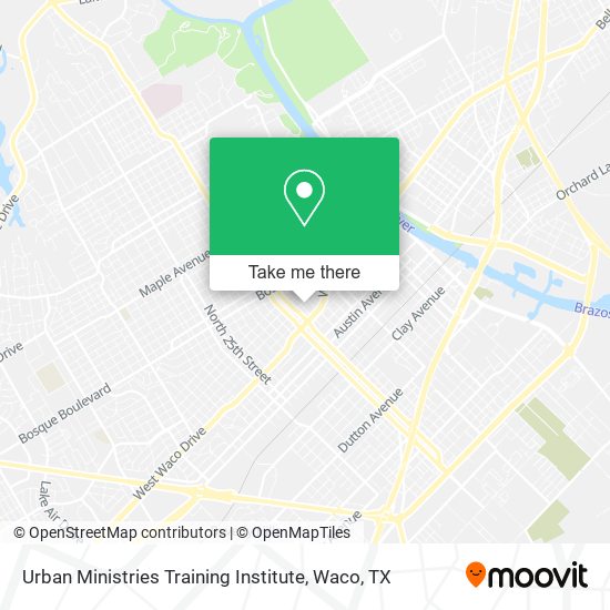 Mapa de Urban Ministries Training Institute