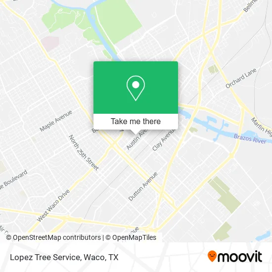 Lopez Tree Service map