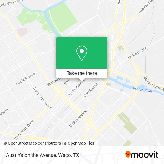Mapa de Austin's on the Avenue