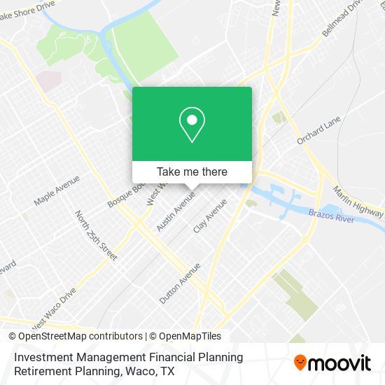 Investment Management Financial Planning Retirement Planning map