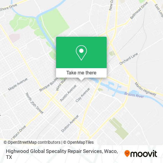 Mapa de Highwood Global Specality Repair Services