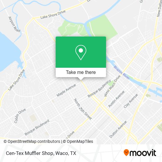 Mapa de Cen-Tex Muffler Shop