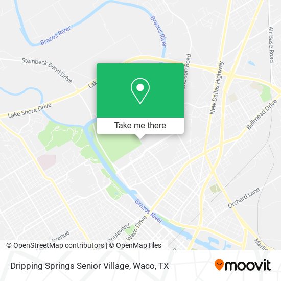 Mapa de Dripping Springs Senior Village