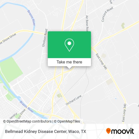 Mapa de Bellmead Kidney Disease Center