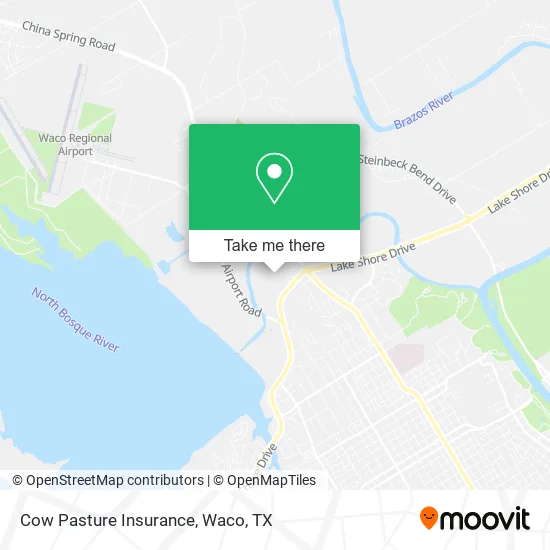 Cow Pasture Insurance map