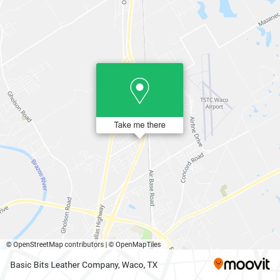 Mapa de Basic Bits Leather Company