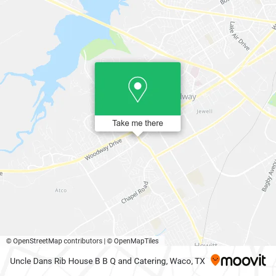 Uncle Dans Rib House B B Q and Catering map