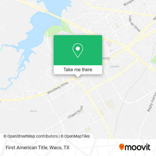First American Title map
