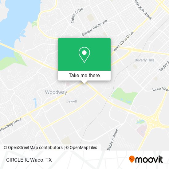 CIRCLE K map