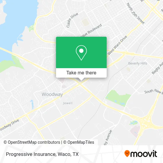 Progressive Insurance map