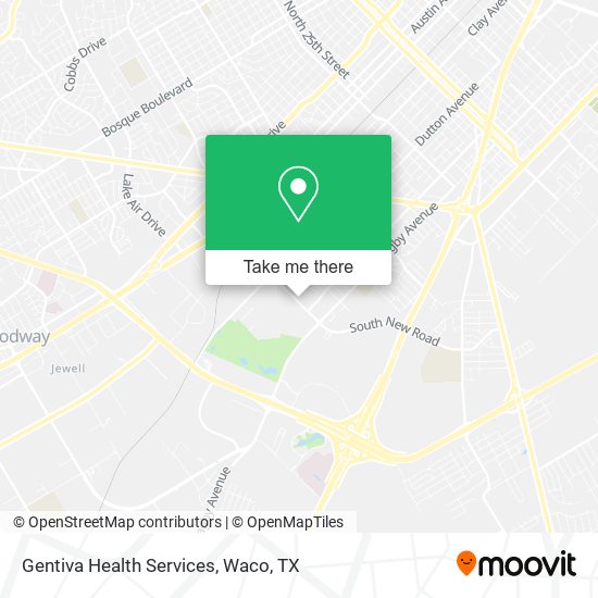 Mapa de Gentiva Health Services