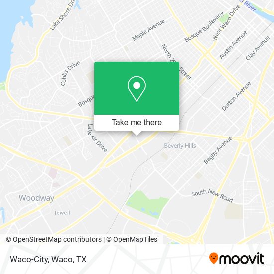 Waco-City map