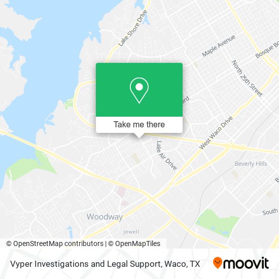Vyper Investigations and Legal Support map