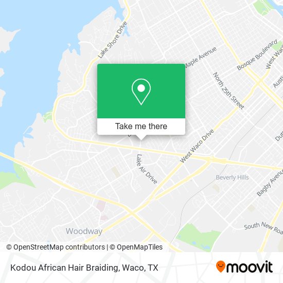 Mapa de Kodou African Hair Braiding