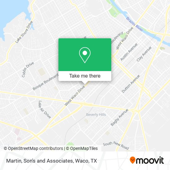 Mapa de Martin, Son's and Associates