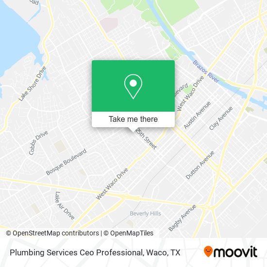 Mapa de Plumbing Services Ceo Professional