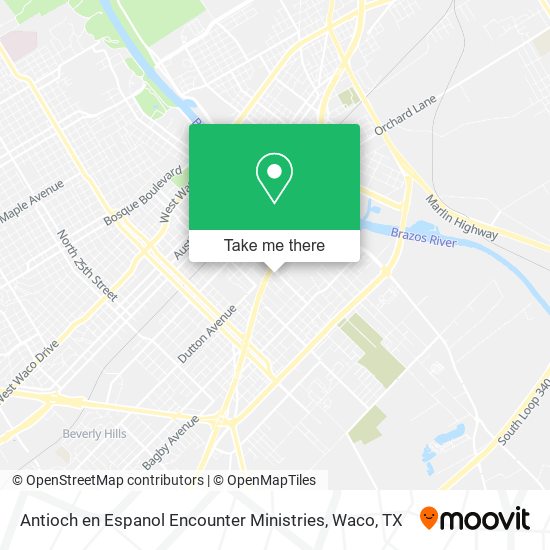 Mapa de Antioch en Espanol Encounter Ministries